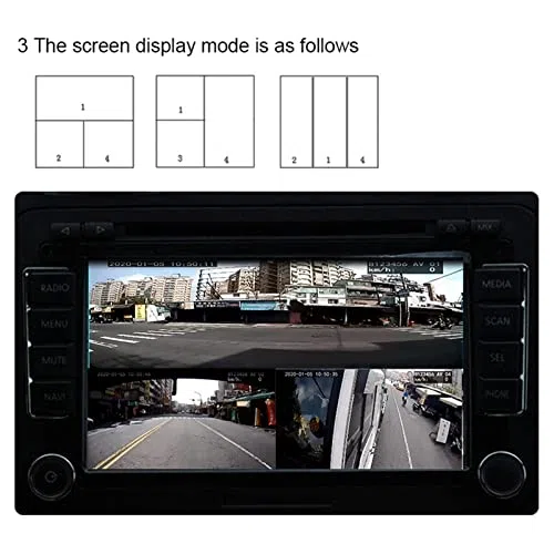 Mini 4 Kanal Fahrzeug Auto Mobile DVR MDVR Video Recorder Unterstützung 1080P 720P AHD CVBS PAL/NTSC Kamera für LKW Bus Van RV