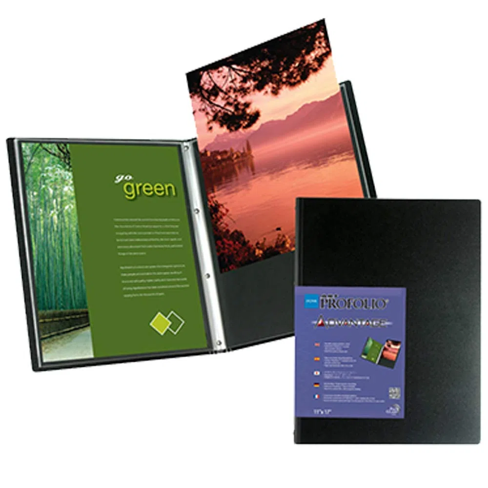 Itoya Art Profolio Advantage Sichtbuch mit 24 Folien, DIN A4