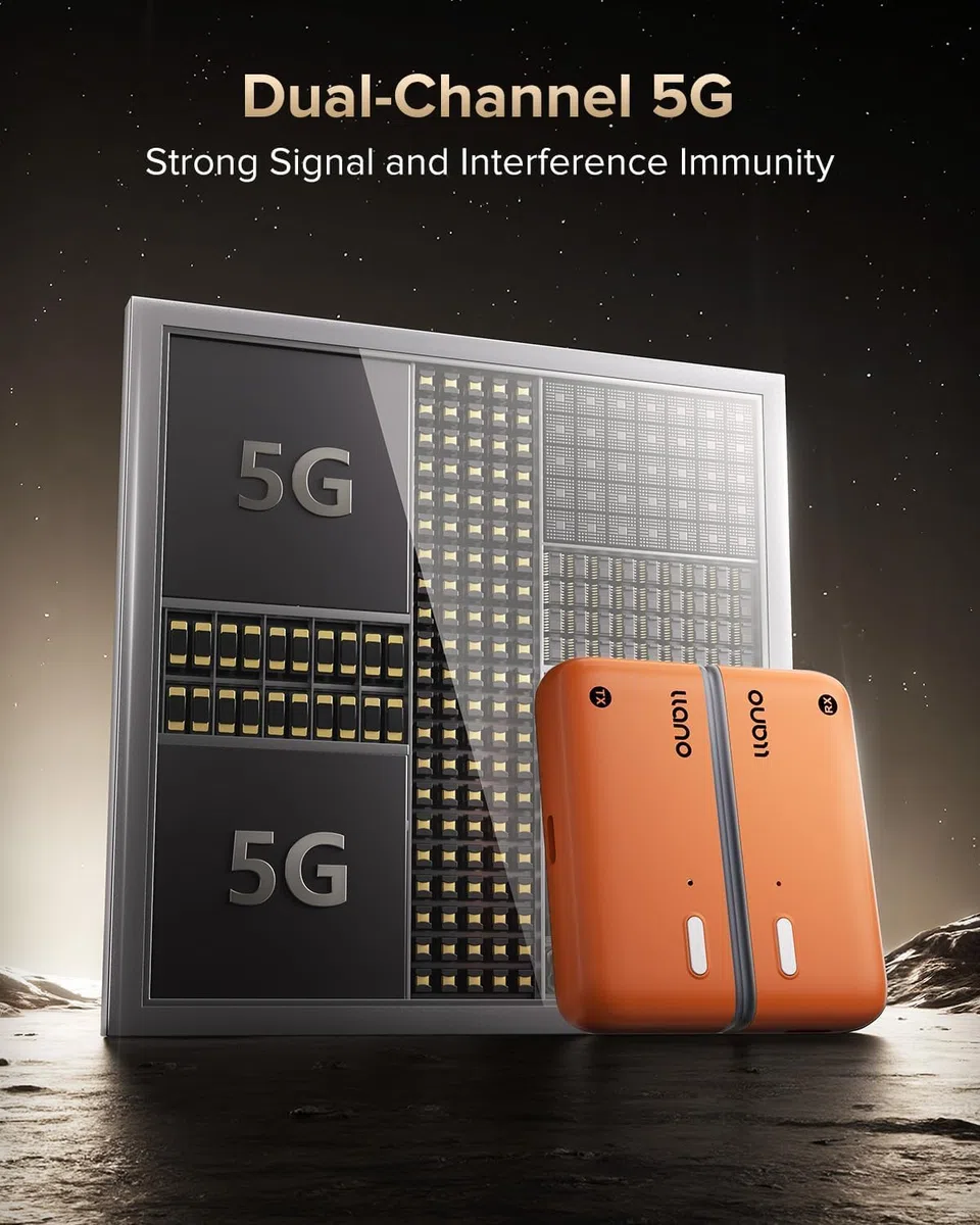 llano S850 Typ C Wireless HDMI Transmitter and Receiver, 50M, Ultra 4K Eingang 1080P@60Hz Ausgang, Plug&Play, 5G+2.4G, für Telefon, Tablet,Laptop, PC, Monitor, Projektor, TV Box, usw (Orange)