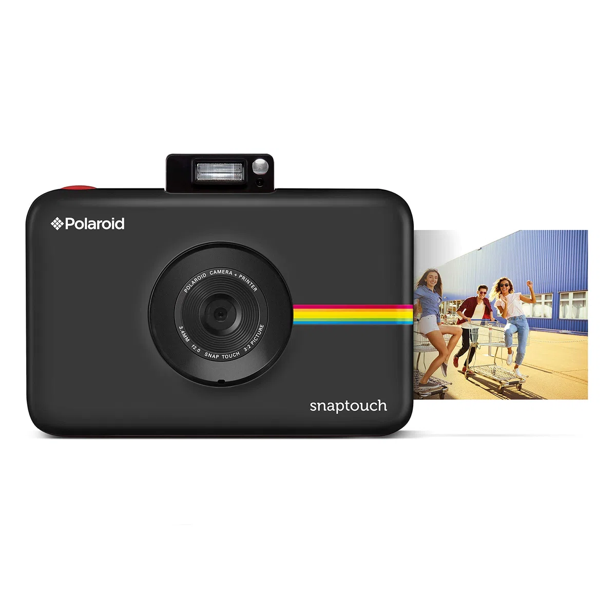 Polaroid SNAP Touch 2.0 13MP Tragbare Digitale Sofortbildkamera mit LCD Touchscreen, Zink Null Tinte Drucke 2x3, Schwarz