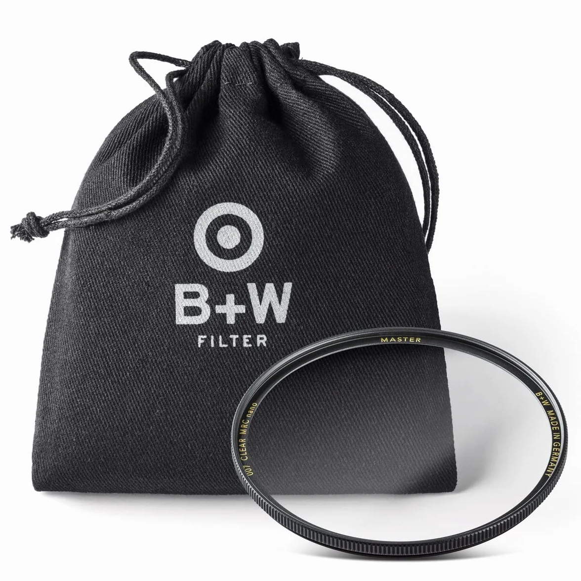 B+W Schutz-Filter, Clear Filter MRC Nano Master 49mm (16x vergütet, Slim, Premium), 1101519, Black