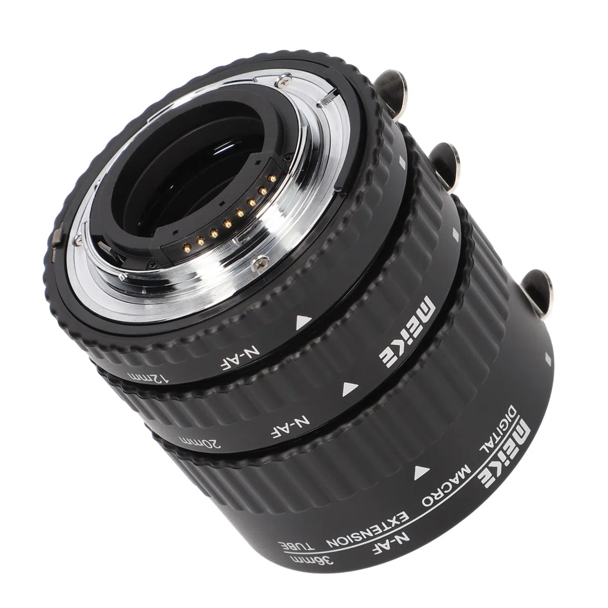 Khalia-Foto AF Autofokus Zwischenringe Kompatibel mit Nikon SLR Kameras Automatik-Zwischenringe Metall