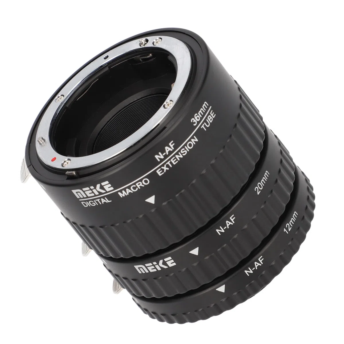 Khalia-Foto AF Autofokus Zwischenringe Kompatibel mit Nikon SLR Kameras Automatik-Zwischenringe Metall