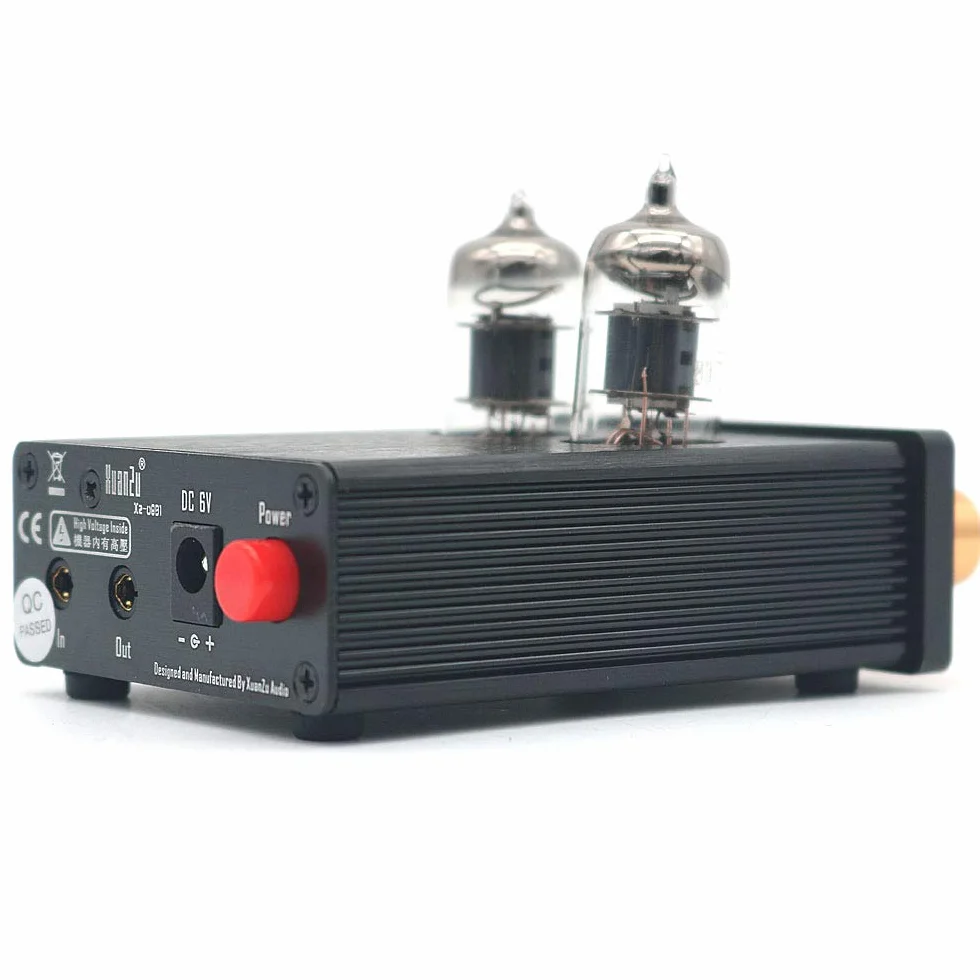 DollaTek 6J1 Mini-Röhrenvorverstärker Audio Hi-Fi Stereo-Vorverstärker Höhen-Basssteuerung