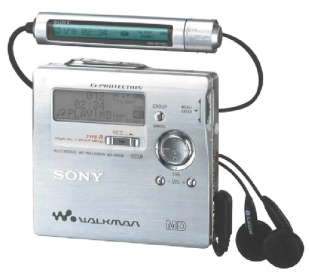 Sony MZ-R 909 tragbarer MiniDisc-Player