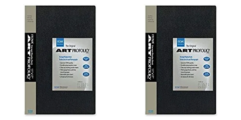 Itoya Art Portfolio 8-10 Inches Storage Display Book, 24 Sleeves for 48 Views (2) by ITOYA