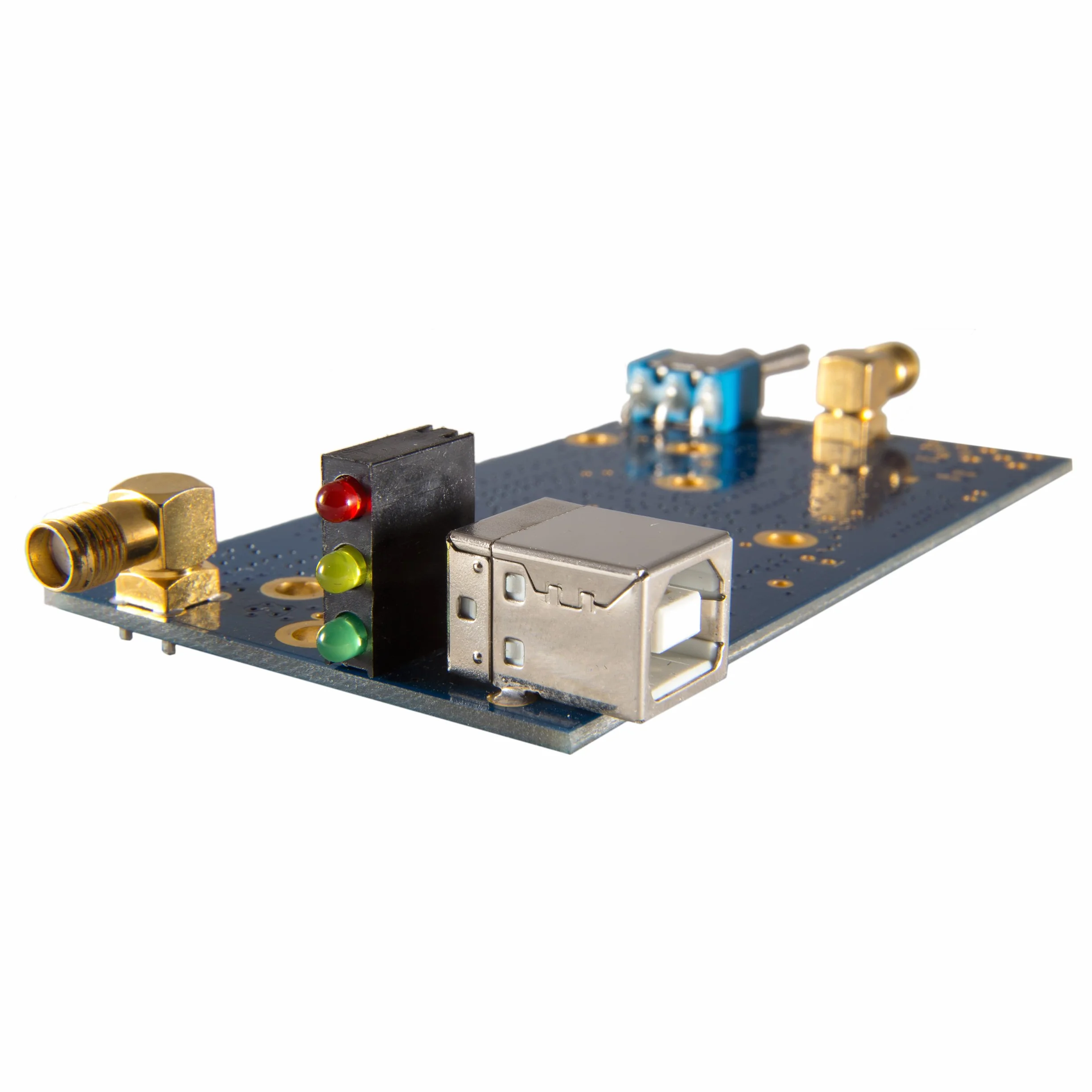 Ham It Up v1.3 Barebones - Nooelec RF Upconverter für Software Defined Radio. Funktioniert mit den meisten SDRs wie HackRF & RTL-SDR (RTL2832U mit R820T/R820T2 Tuner); MF/HF-Konverter mit SMA-Buchsen