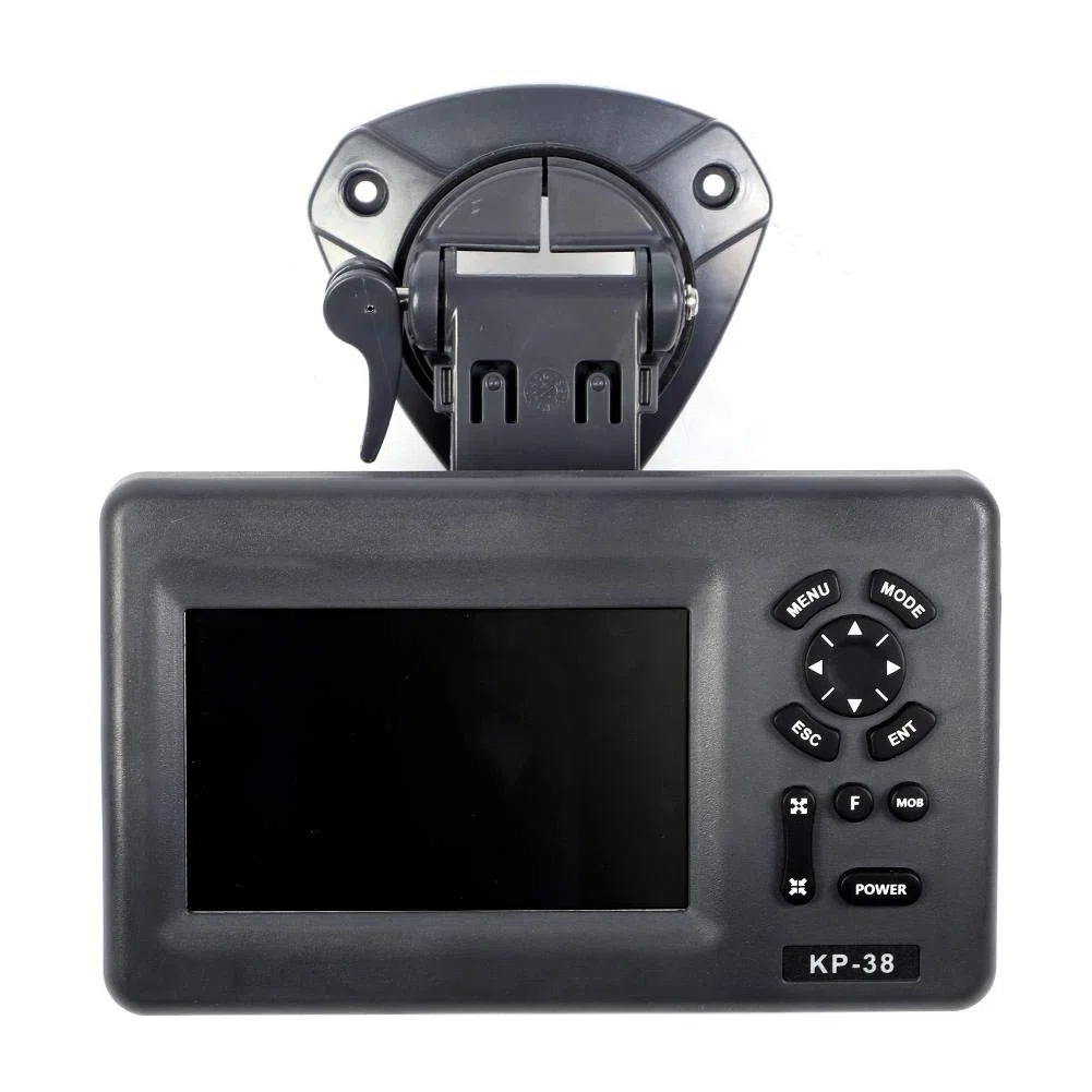GPS Kartenplotter Boot Marine Navigator, 5 Zoll Farb-LCD IPX5 Wasserdichter Satellitennavigator für Boote