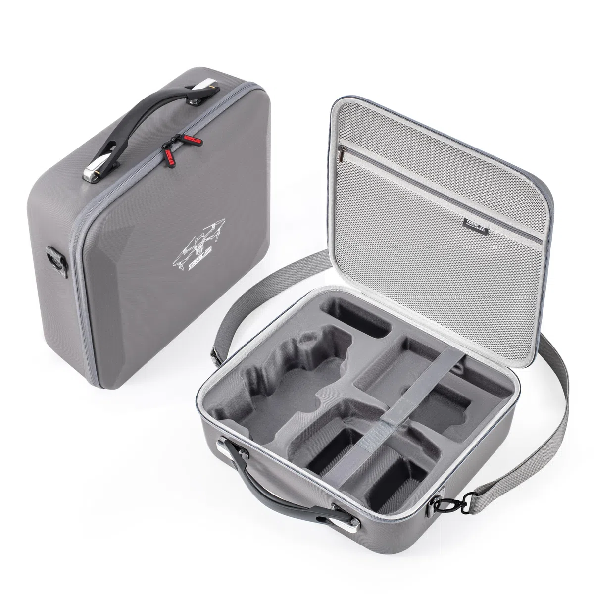 STARTRC Air 3S Koffer, tragbare Reisetasche, Tragetasche für DJI Air 3S Fly More Combo, RC2/RC/RC-N3/N2 Controller-Aufbewahrung für DJI Air 3S Zubehör, Akku Ladestation