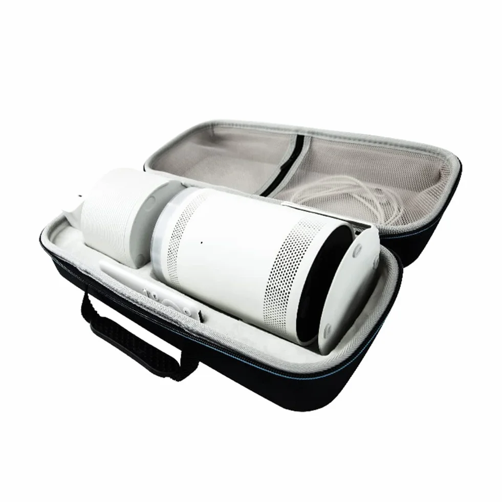 Tragbarer Projektor Koffer Kompatibel mit Samsung The Freestyle Projektor Portable Battery Pack - Schutztasche Eva Box