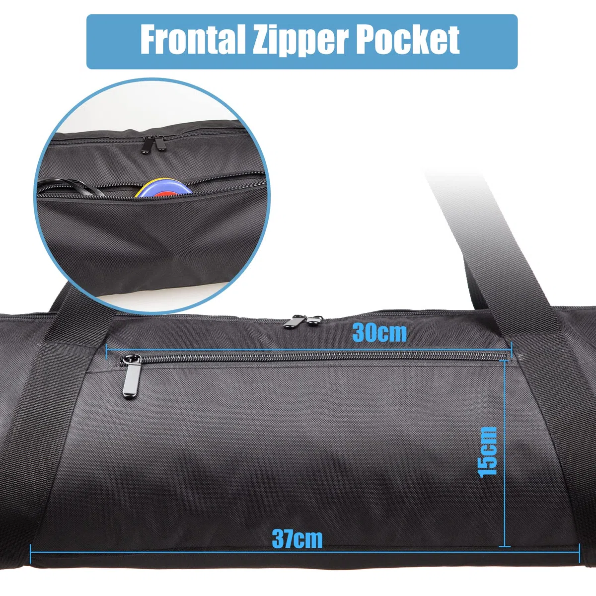 Pyxelstudio Stativtasche Verdickung Lampenstativ Tasche Wasserdicht Dicke Polster 100cm Schwarz