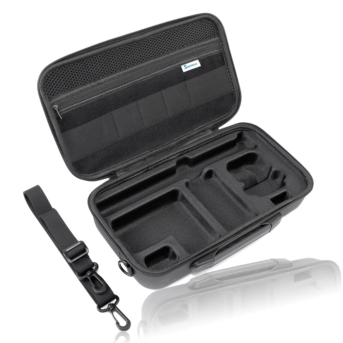 SKYREAT Tragetasche für OSMO 360 Case, kompatibel mit Action Invisible Selfie Stick, Tragbare Reisetasche für DJI Omso 360 Adventure Combo Zubehör