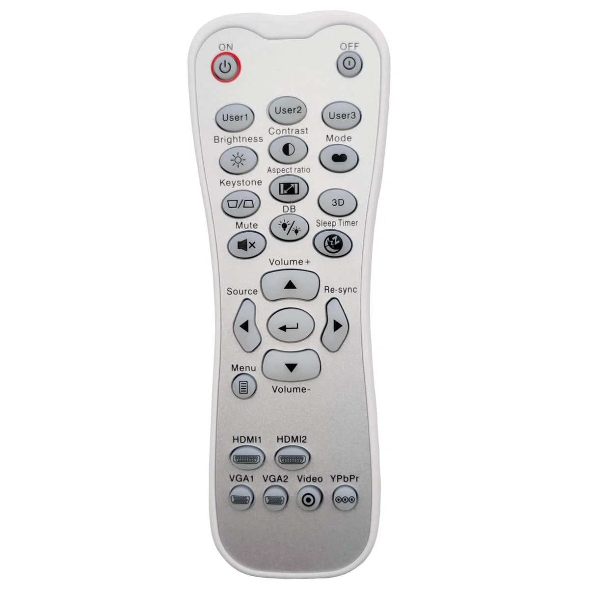 Fernbedienung BR-3003B/ SP.8ZE01GC01 für Optoma Beamer GT1080Darbee, GT5600, HD141X, HD142X, HD143X, HD144X, HD152X, HD26, HD27, HD27HDR, HD28DSE, HD29Darbee, HD39Darbee