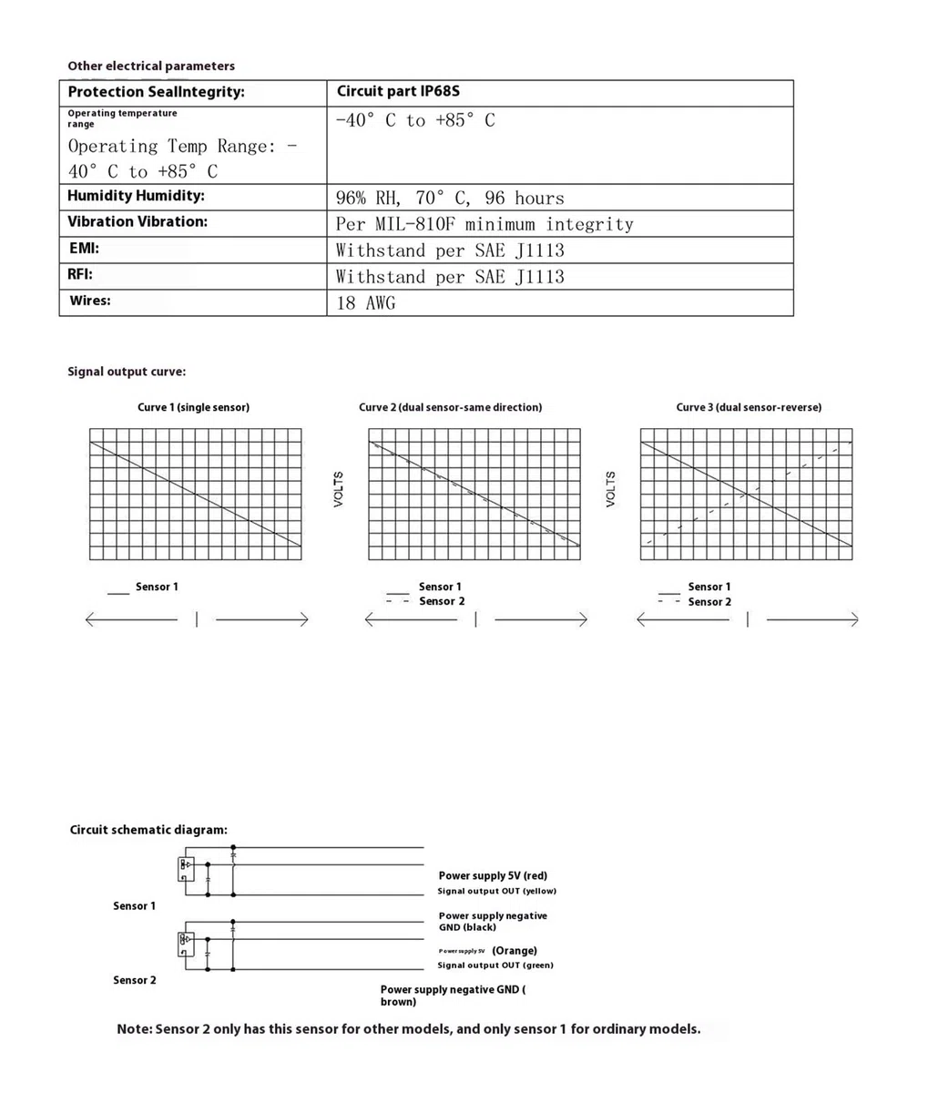 DIKAMAN Joystick, SMC103 Kleines proportionales Ausgangs-Rändelrad(A handle,5V output 0.3-4.7V)
