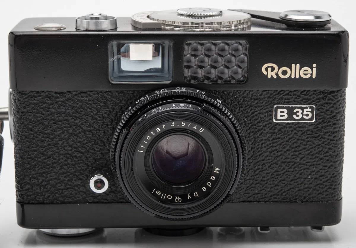 Rollei B35 Kamera - Carl Zeiss Triotar 3.5/40 Optik Made in Germany