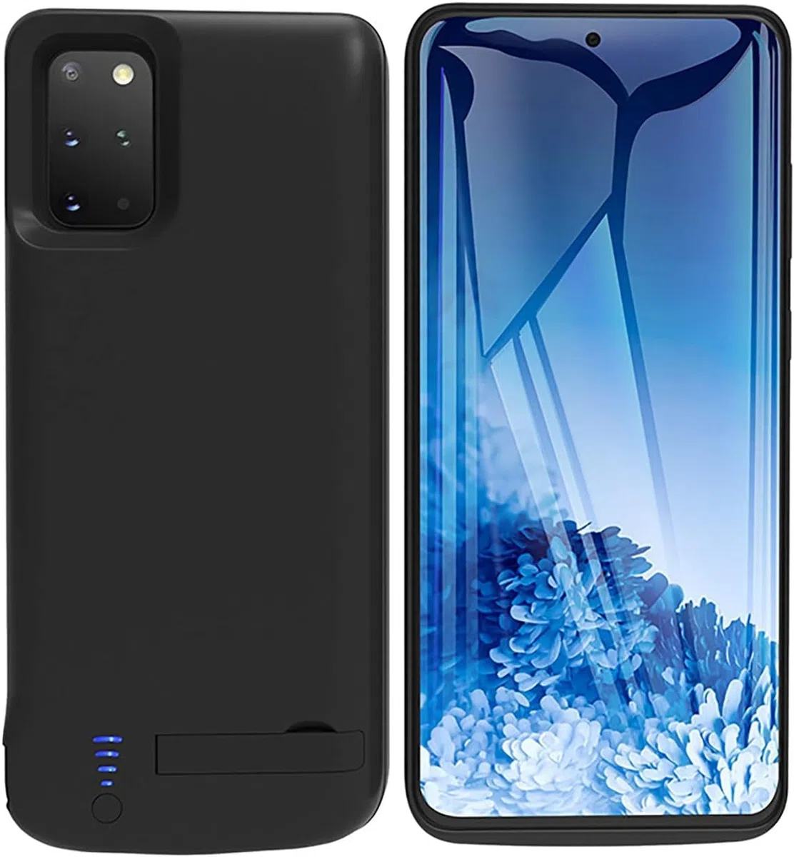 ELLENNE Cover mit Akku für Samsung S20 Ultra 5G 6,9 Zoll Slim 6000 mAh | Schutzhülle mit integriertem Akku, kompatibel mit Samsung S20 Ultra 5G 6,9 Zoll (16,9 cm), Slim 6000 mAh