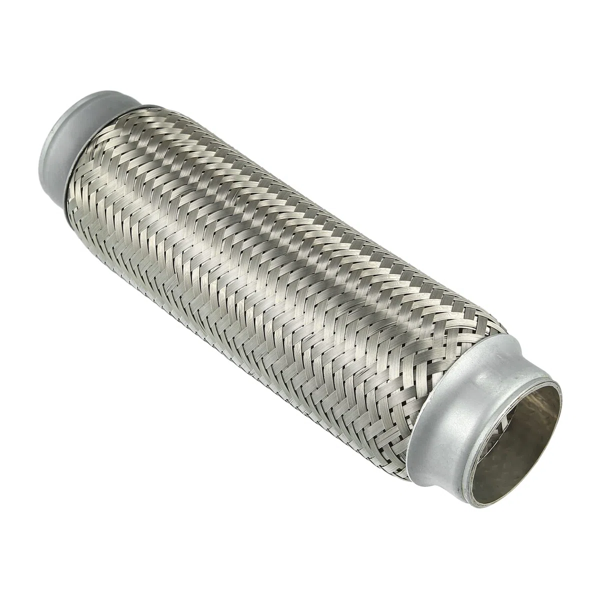 EMENAR Auspuff Schalldämpfer 51mm 63mm 80mm 90mm 100mm Auto Schalldämpfer Auspuff Flexrohr Flexible Schläuche Auspuffgelenk Schalldämpfer Edelstahl Auspuff (Farbe : 80x250x228mm)