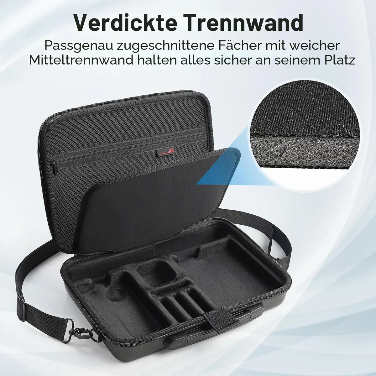 Tragetasche für Insta360 X5, große Kapazität, wasserdichte Reisetasche, Schutzhülle für Insta 360 X5 Zubehör, für Metallkäfig, Lade-Hub, Bullet Time 2.0, faltbarer Selfie-Stick