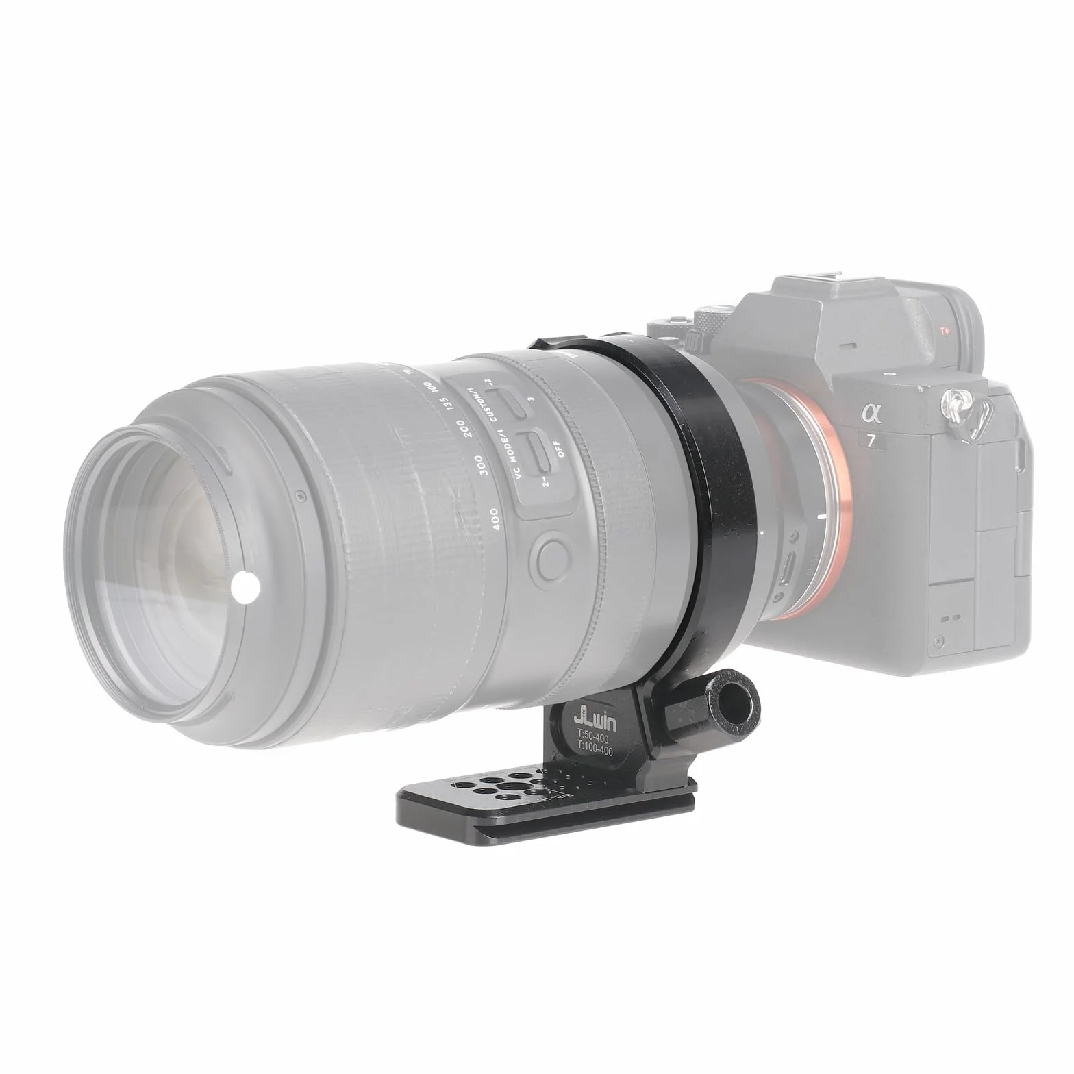 FOTGA Metall-Stativhalterung Objektiv Stativschelle Halterungsring für Tamron 50-400mm F/4.5-6.3 Di III VC VXD A067, 100-400mm f/4.5-6.3 Di VC USD A035 Objektiv (für Canon EF & für NIK0N F Mount)