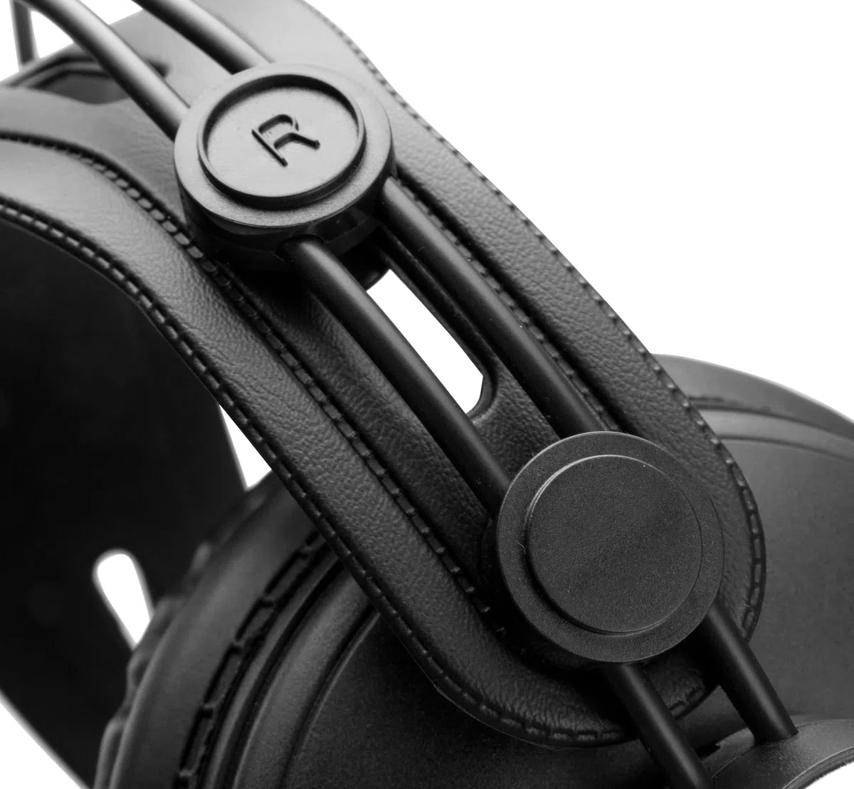 Pronomic KH-900 Comfort Kopfhörer (15-25000 Hz, 3 m Kabel, automatische Größenanpassung, weiche, sehr große, ohrumschließende Muscheln, vergoldeter Klinkenstecker, inkl. 6,3 mm Adapter) schwarz