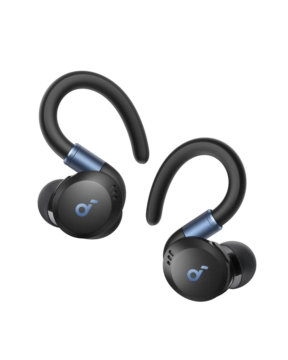Soundcore von Anker Sport X20 Kabellose Workout Kopfhörer mit Ohrhaken, Geräuschunterdrückung, IP68 wasserdicht, 48h Play