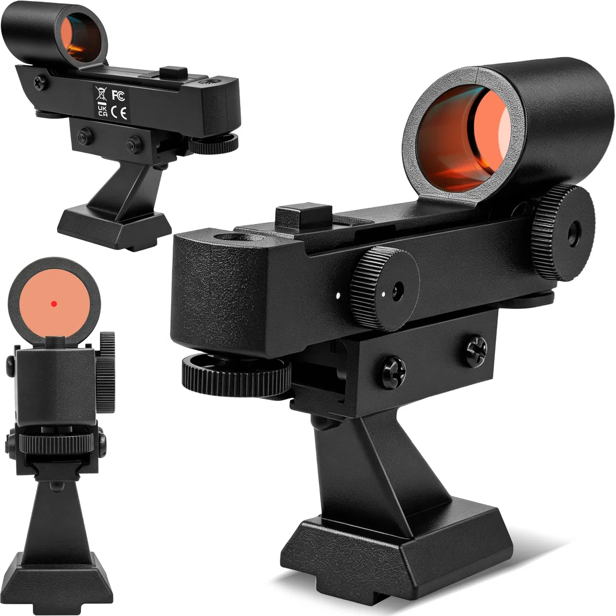Red Dot Finderscope - Sternzeiger Sucher Astronomisches Teleskop Zubehör mit Einschubhalterung