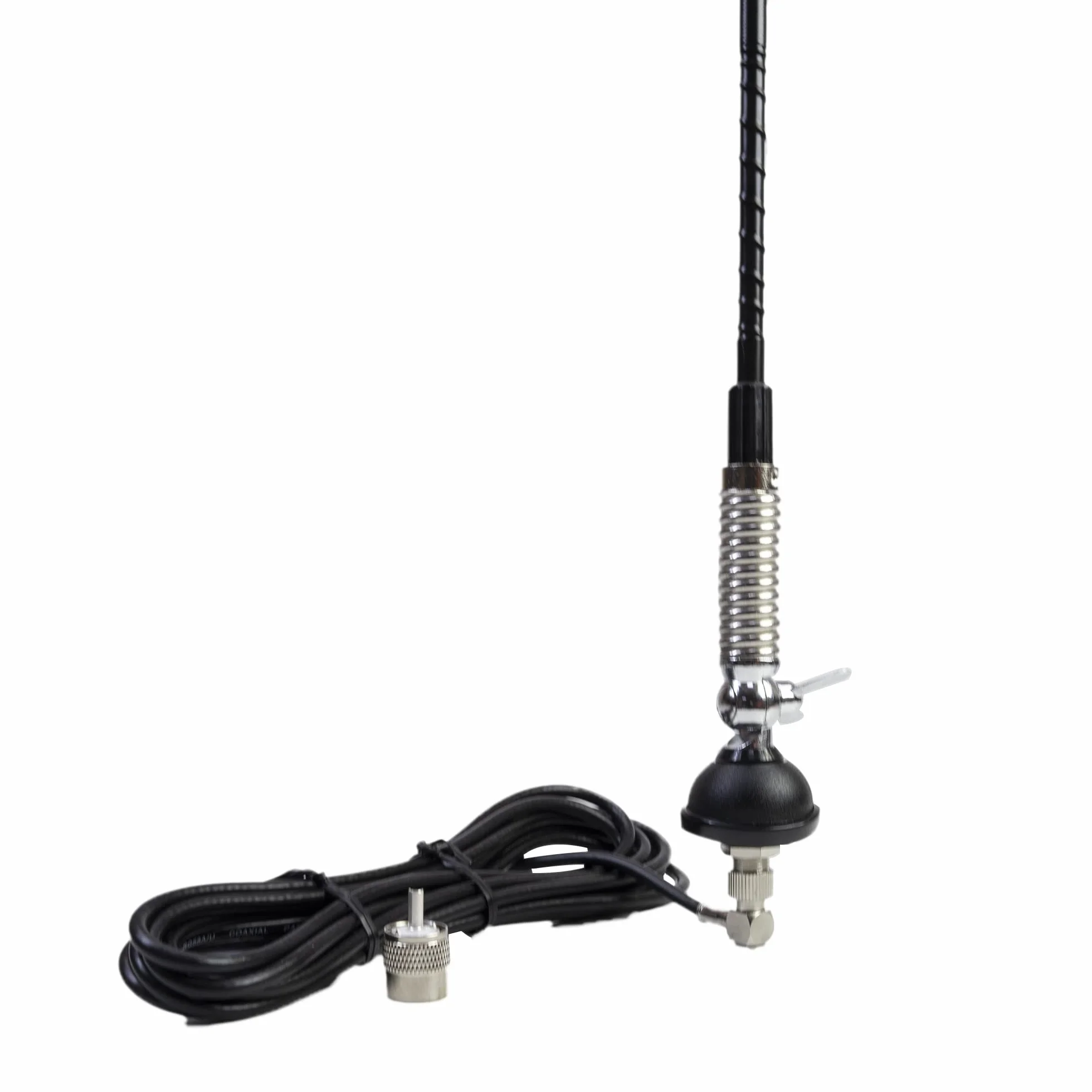 CB-Antenne PNI S60 mit Butterfly, Halterung, Kabel und PL-Stecker