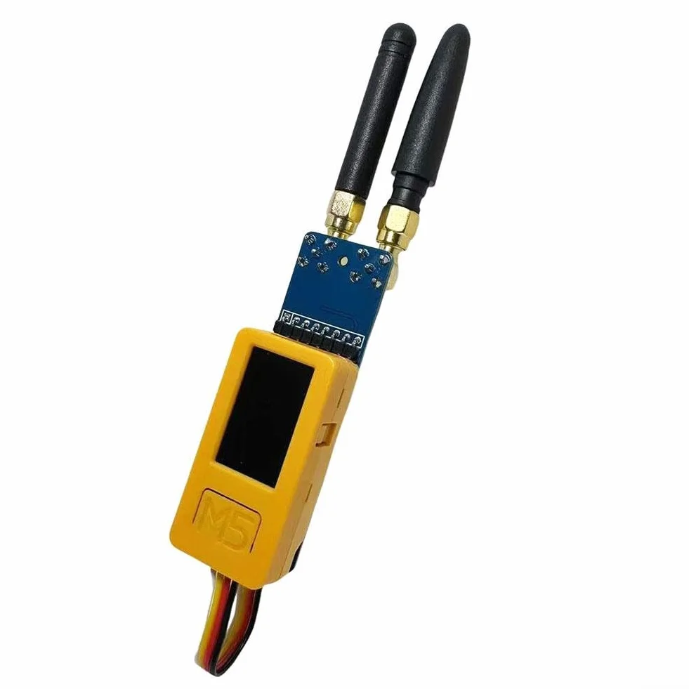 Besttoolifes 2-in-1 RF Modul für M5Stack für M5StickC PLUS2 für ESP32 Compact IoT Modul CC1101 für NR F24, kompatibel mit M5StickC PLUS2 DIY Elektronik (mit Schale)