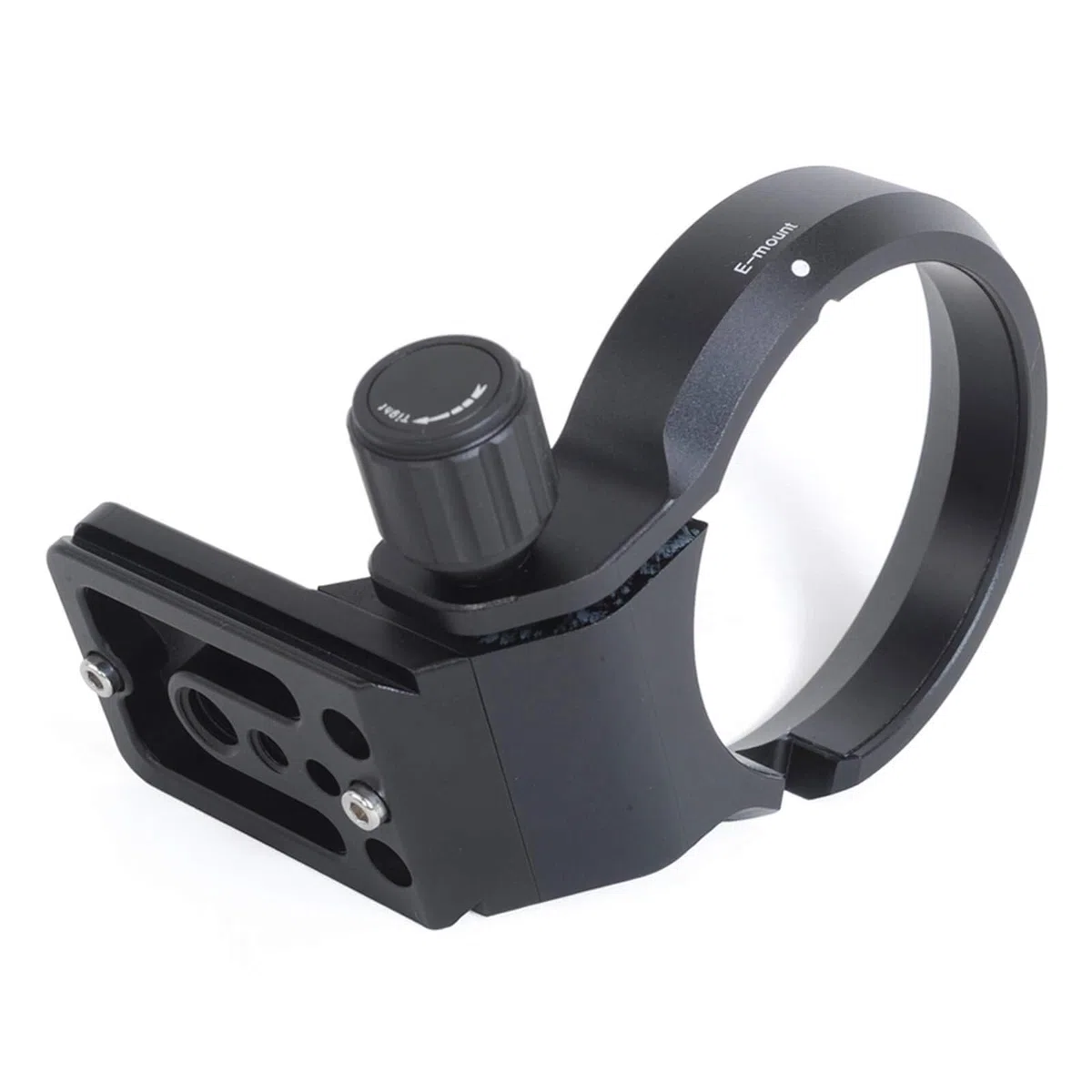 iShoot Stativ Mount Ring Objektiv Kragen mit Arca-Swiss Fit Schnellspannplatte kompatibel mit Sony SEL35F14Z 35mm, SEL90M28G 90mm f/2.8 Macro G OSS, SEL100F28GM 100mm f/2.8 STF GM OSS