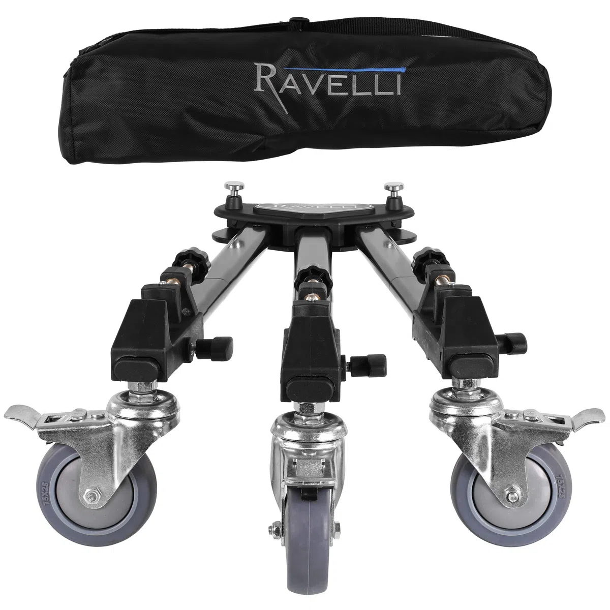 Ravelli ATD Dolly Transportwagen für Fotografie Kamera und Licht