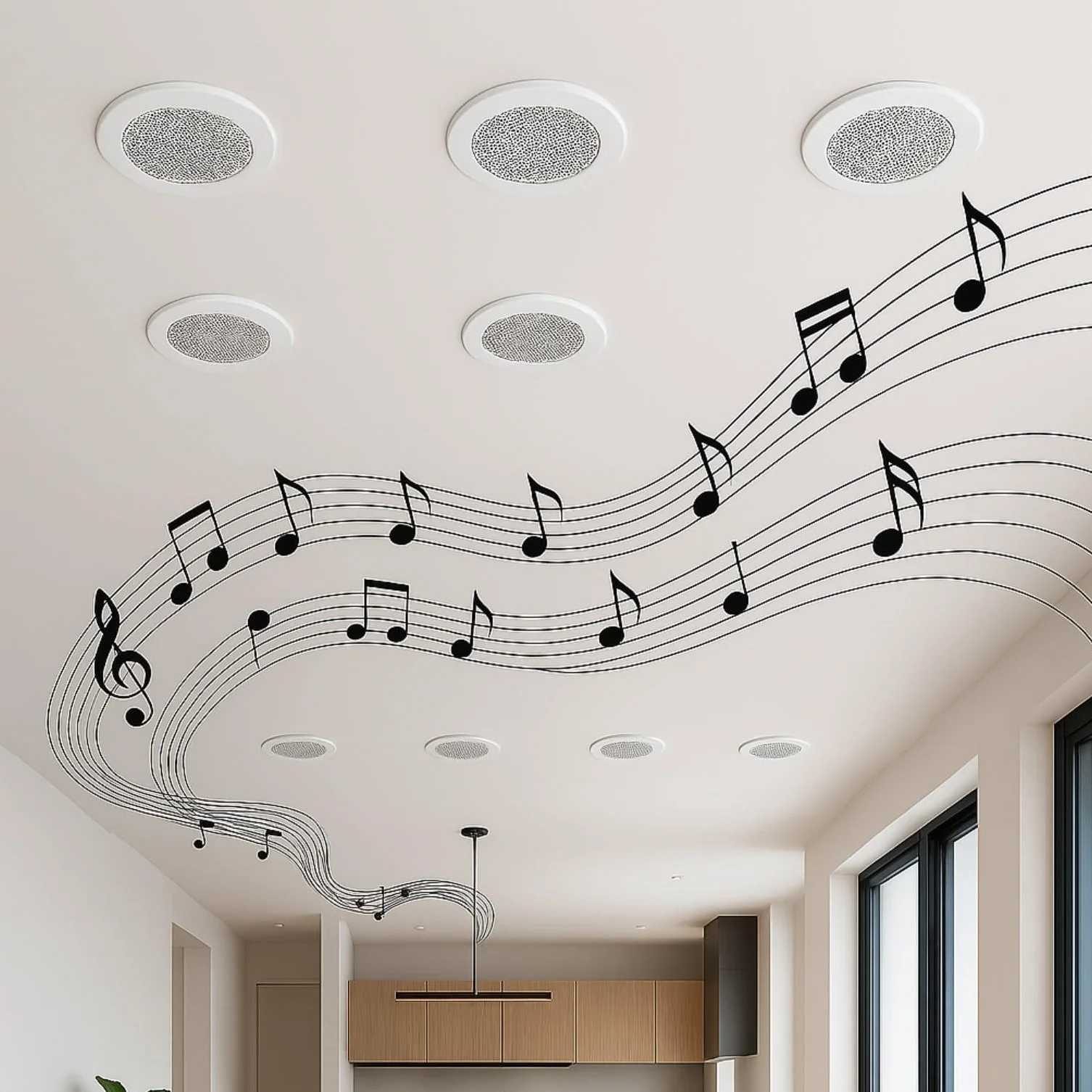 Lunivers Vollmetall Einbau Lautsprecher, 18W RMS, 80W Musikleistung