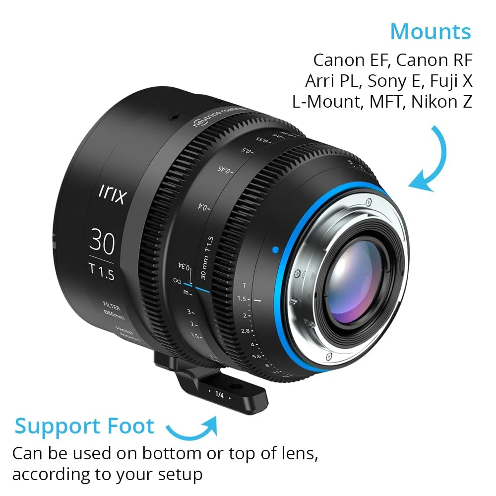 Obiektiv Irix Cine 30mm T1.5 do Sony E Metric [ IL-C30-SE-M ]