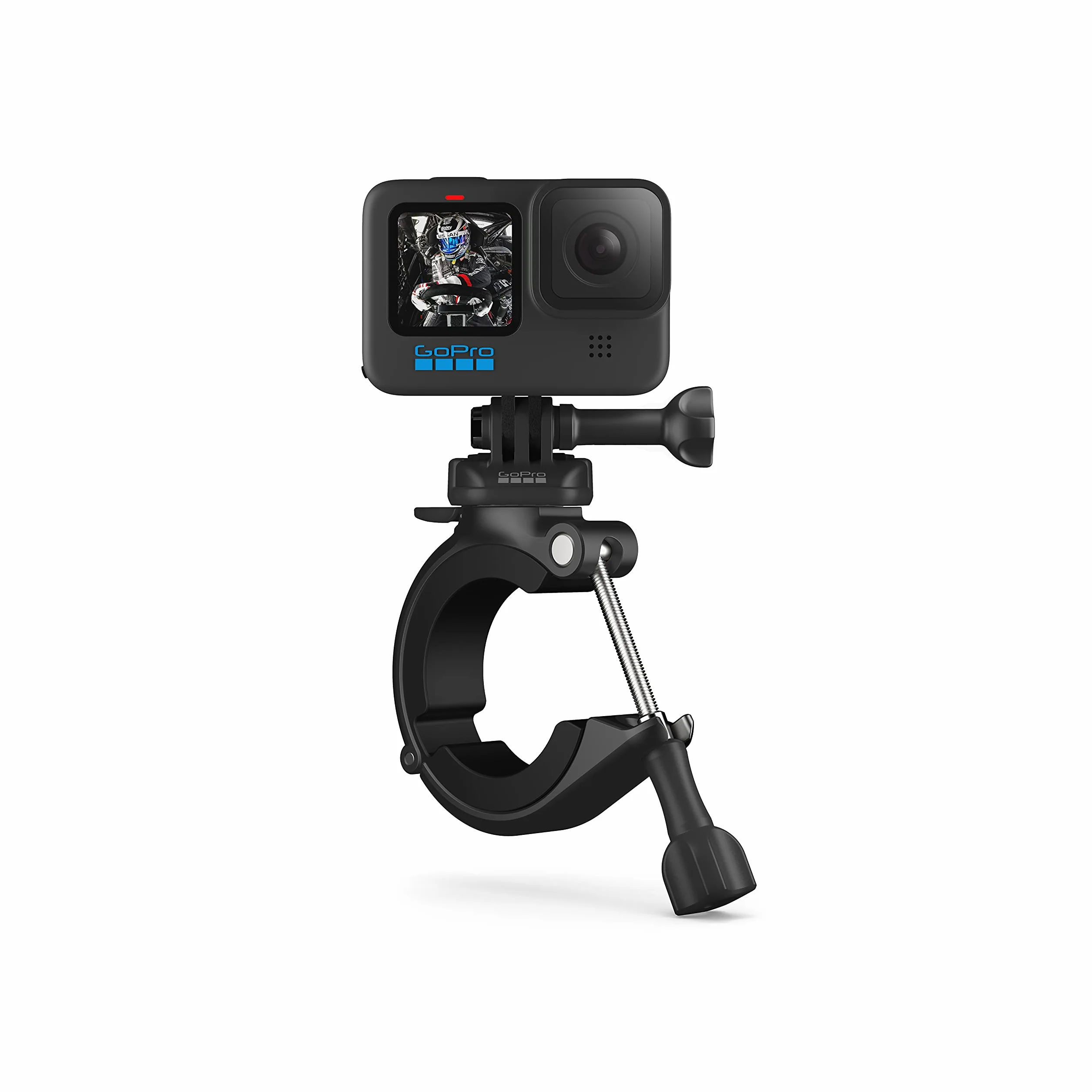 GoPro Halterung für große Stangen Überrollbügel mit Rohre Large Tube Mount (Roll Bars + Pipes + More) black|passend für 3,5–6,35 cm Ruten