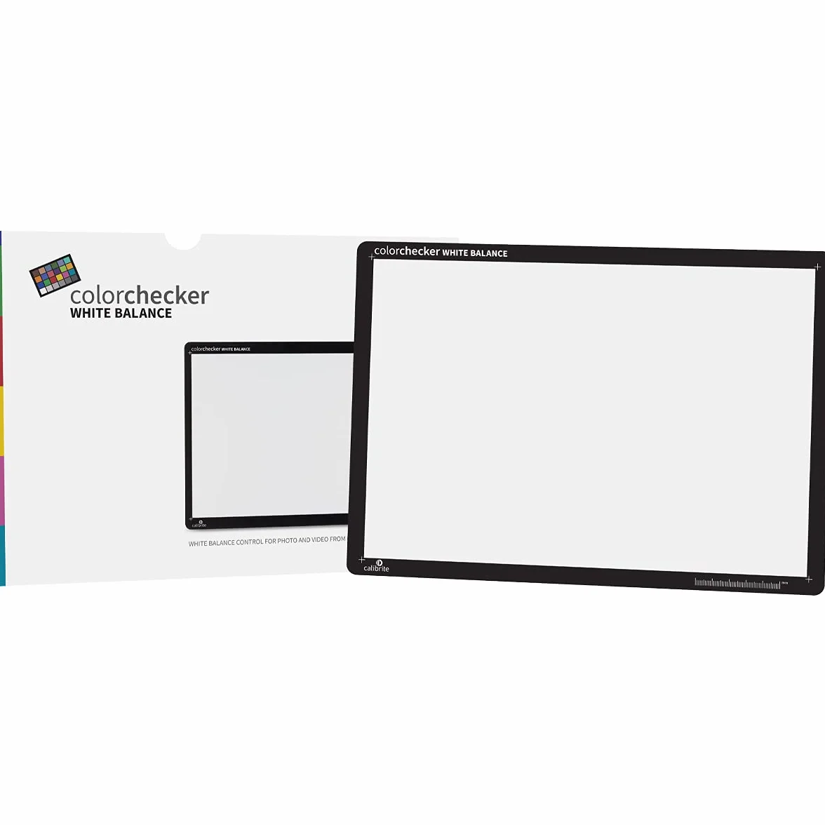 Calibrite ColorChecker White Balance: Weißabgleich-Karte zur Foto- und Videobelichtung und Weißwiedergabe CCWB