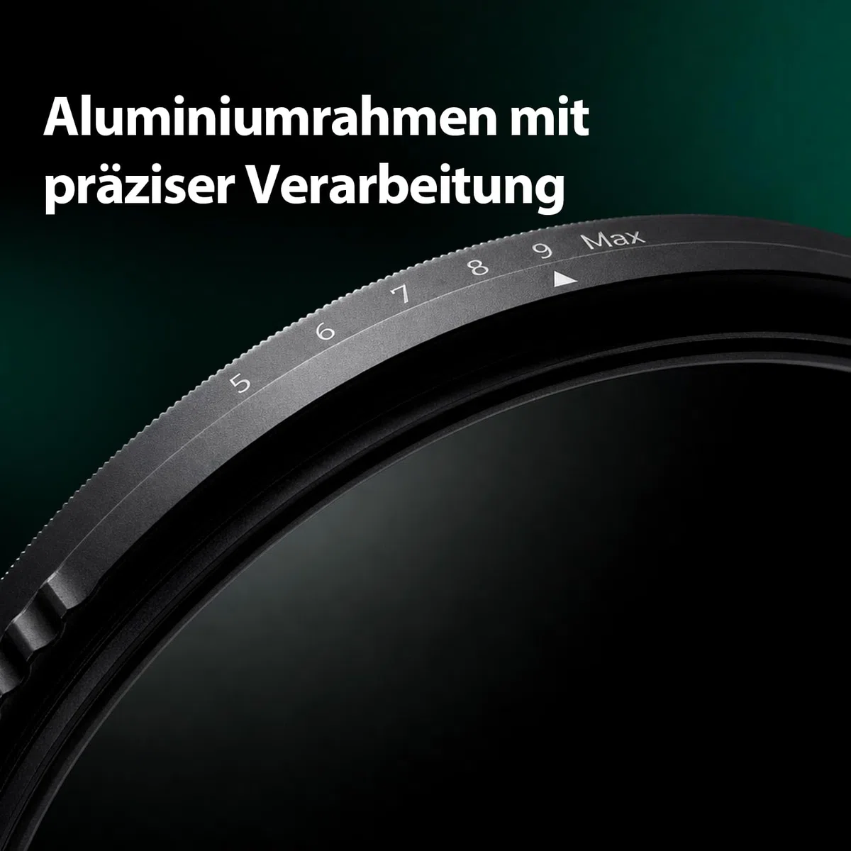 Rollei 67mm F:X Pro Variabler ND8-ND512 Rundfilter aus Glas | VND Graufilter mit 3-9 Blendenstufen Verdunkelung