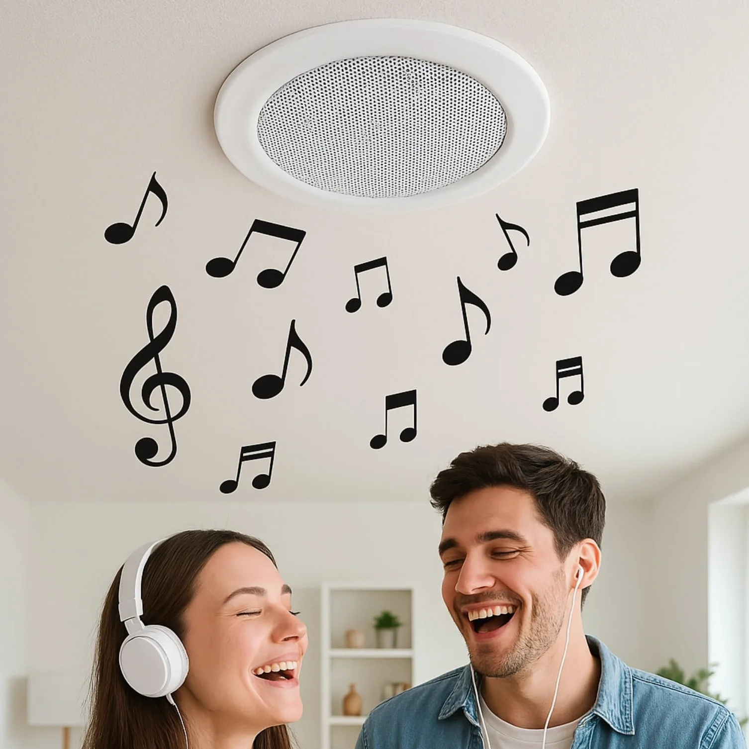 Lunivers Vollmetall Einbau Lautsprecher, 18W RMS, 80W Musikleistung