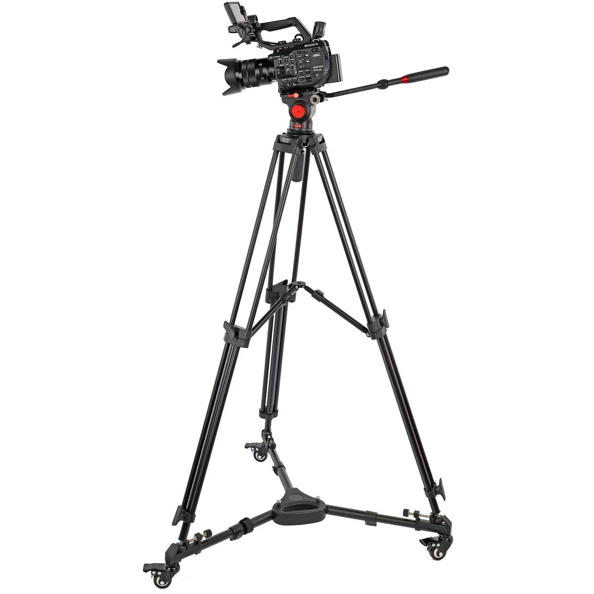 ayex Stativwagen Rollwagen Stativdolly aus Aluminium bis 18kg Tragfähigkeit