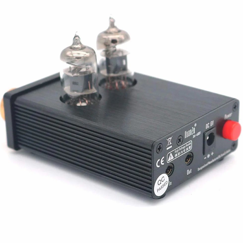 DollaTek 6J1 Mini-Röhrenvorverstärker Audio Hi-Fi Stereo-Vorverstärker Höhen-Basssteuerung