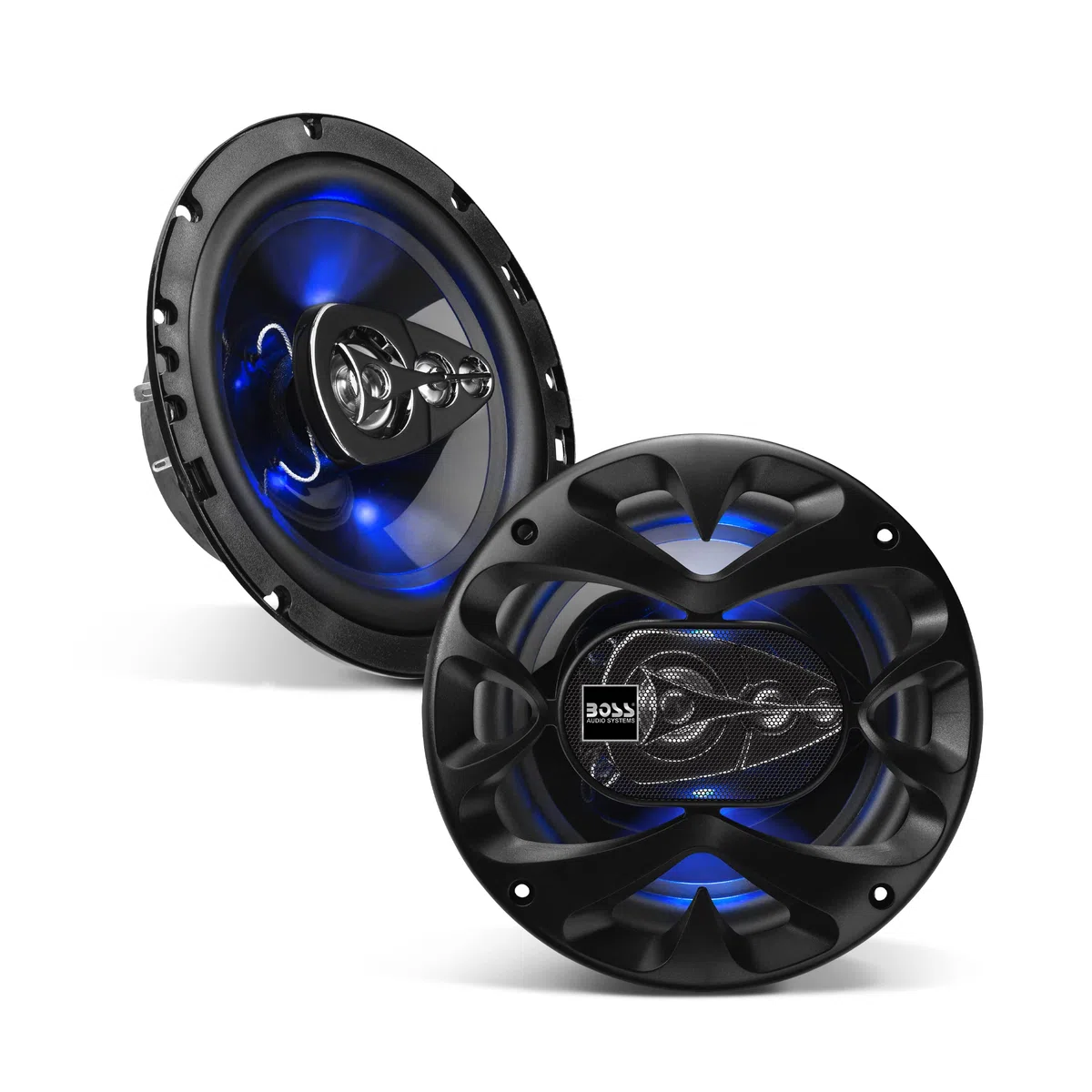 BOSS Audio Systems BE654 300 Watt (pro Paar), 6,5 Zoll, Full Range, 4-Wege-Lautsprecher (Paar)