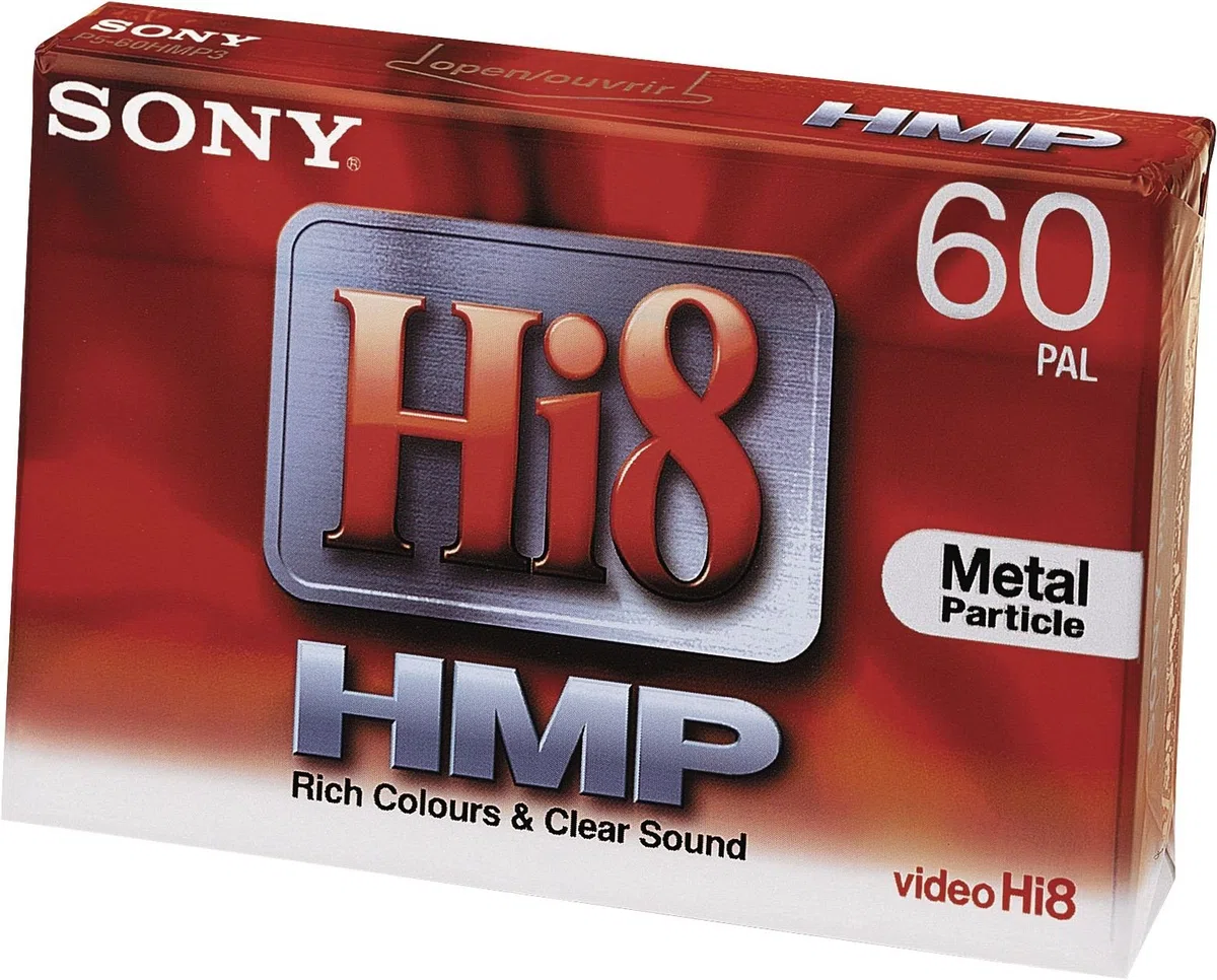 Sony 1 x 60 min Hi8 Video сassette 60min 1pcs Audio/Video Tape (60 min, 1 Stück (s))