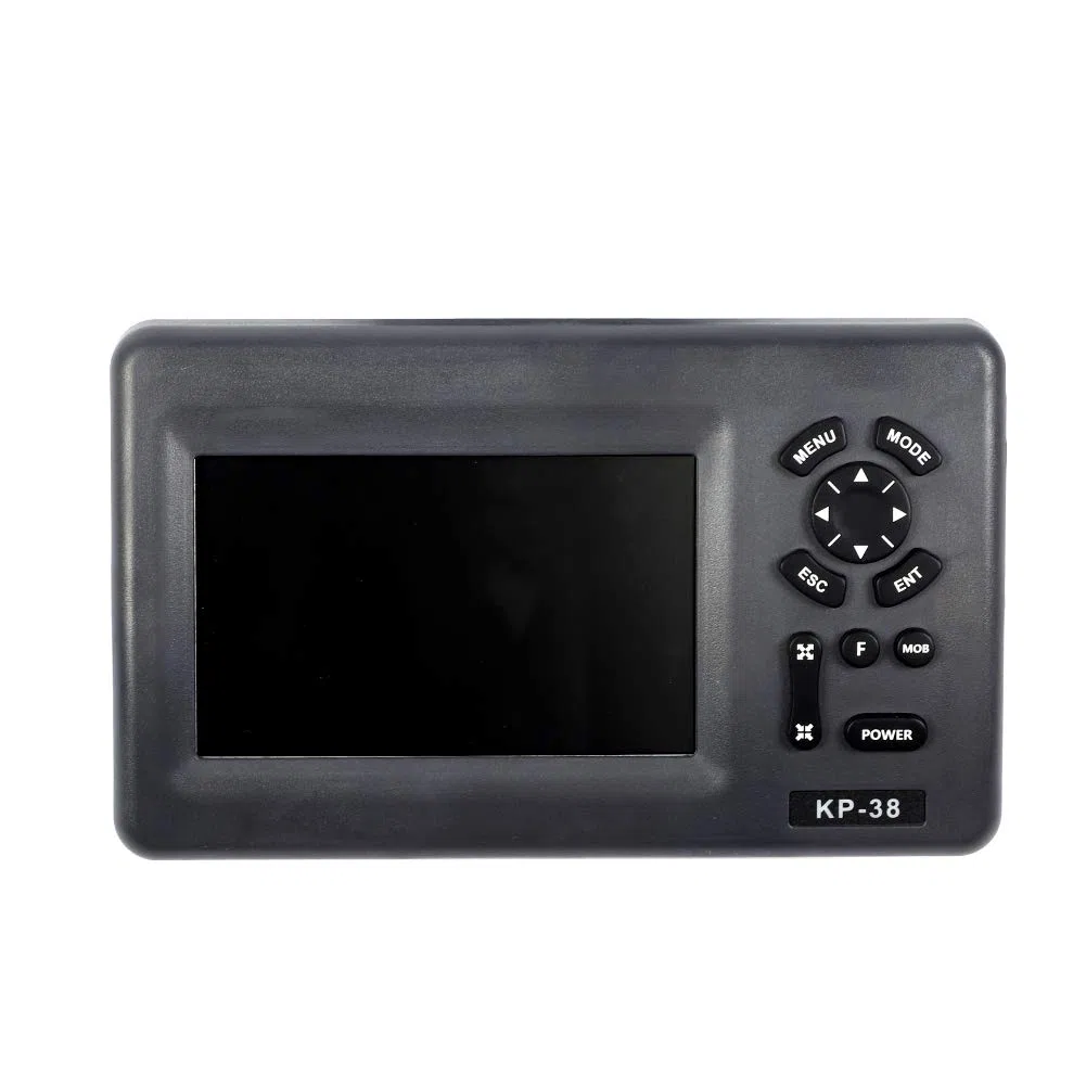 GPS Kartenplotter Boot Marine Navigator, 5 Zoll Farb-LCD IPX5 Wasserdichter Satellitennavigator für Boote