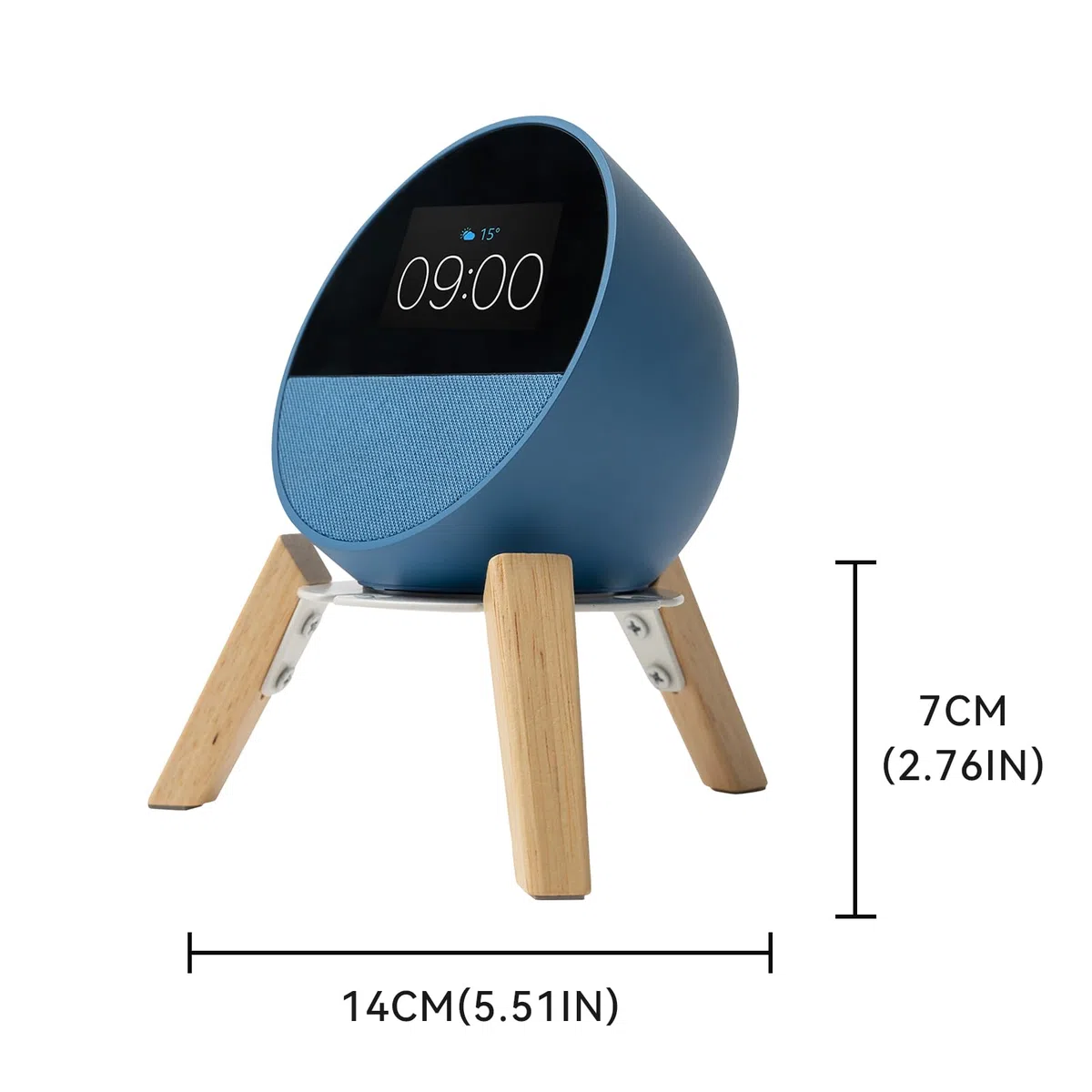 shinar Lautsprecherhalterungen Kompatibel für Spot 2024/Ech0 4 Gen./Homepod Ständer für Spot 2024/Homepod verstellbare Tischständer Halterung mit integriertem Kabelmanagement besseren Klang (Weiß)