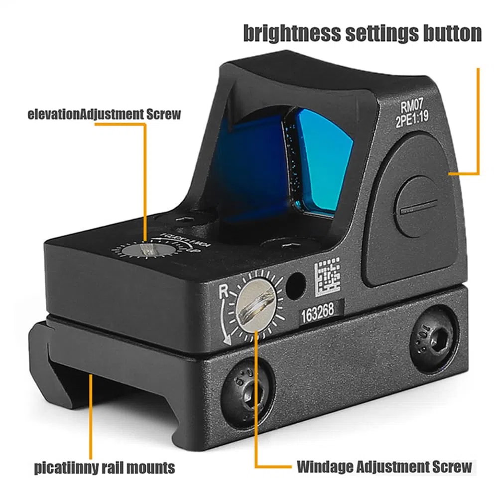 RMR Red Dot Sight Mini Red Dot Sight mit 20mm Montageschiene
