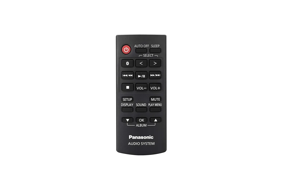 Panasonic RX-D550 FM-Radio mit Bluetooth, USB, CD, 20 W, Weiß