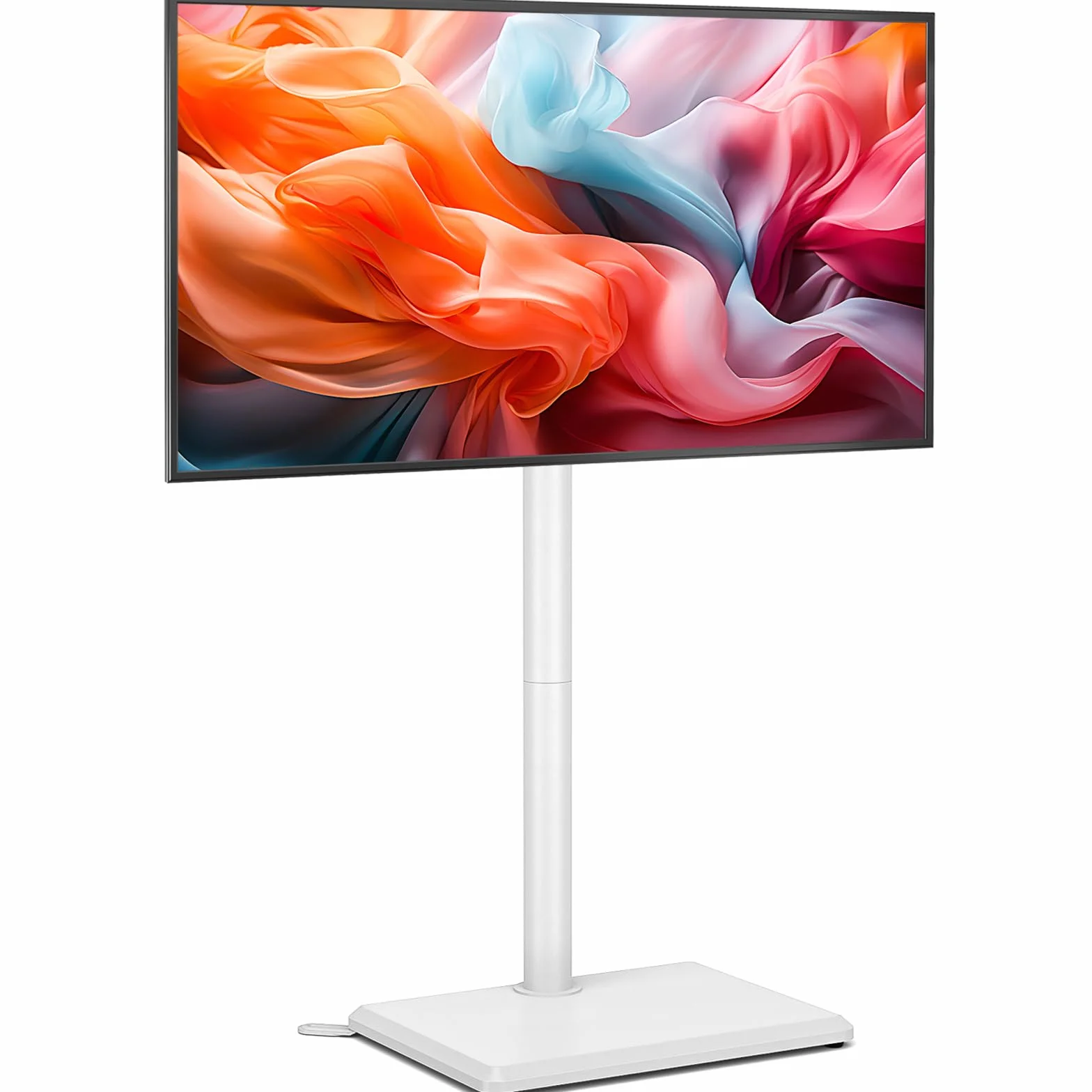 TVON TV Ständer TV Bodenständer für 32-60 Zoll Fernseher Standfuß Fernsehstand höhenverstellbar schwenkbar Max. VESA 400x400 mm bis 40 kg