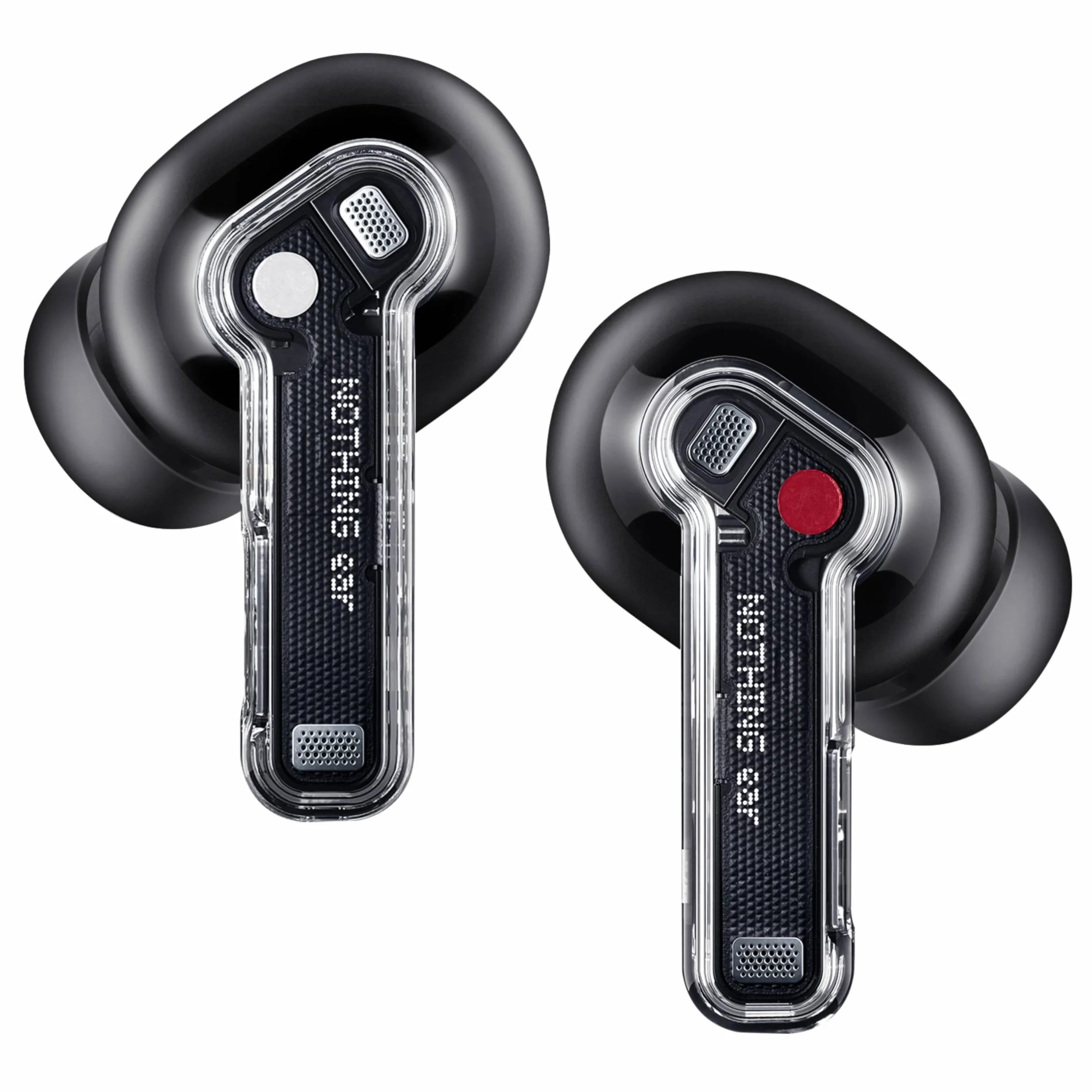 Nothing Ear kabellose Bluetooth Kopfhörer mit Hi-Res-Audio, Aktiver Geräuschunterdrückung, bis zu 40,5 Stunden Wiedergabezeit - Schwarz