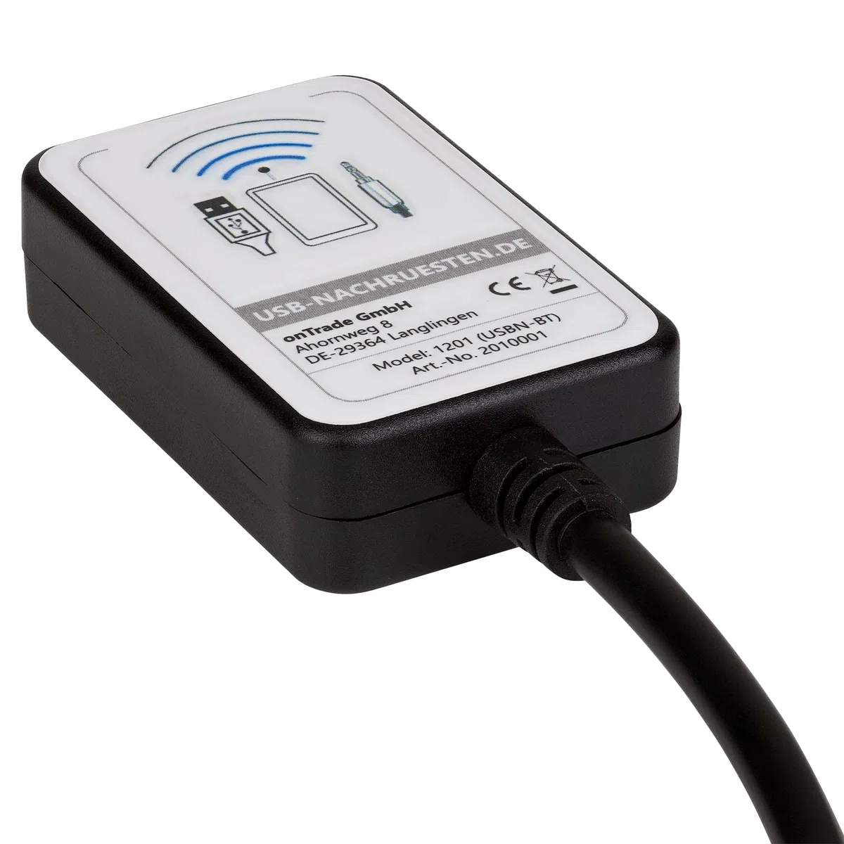 Bluetooth Adapter Musik Streaming | Plug n' Play | Super Sound | NUR mit Radios auf Fotos unten kompatibel | Audi, VW, Skoda, Seat | Festes Gehäuse