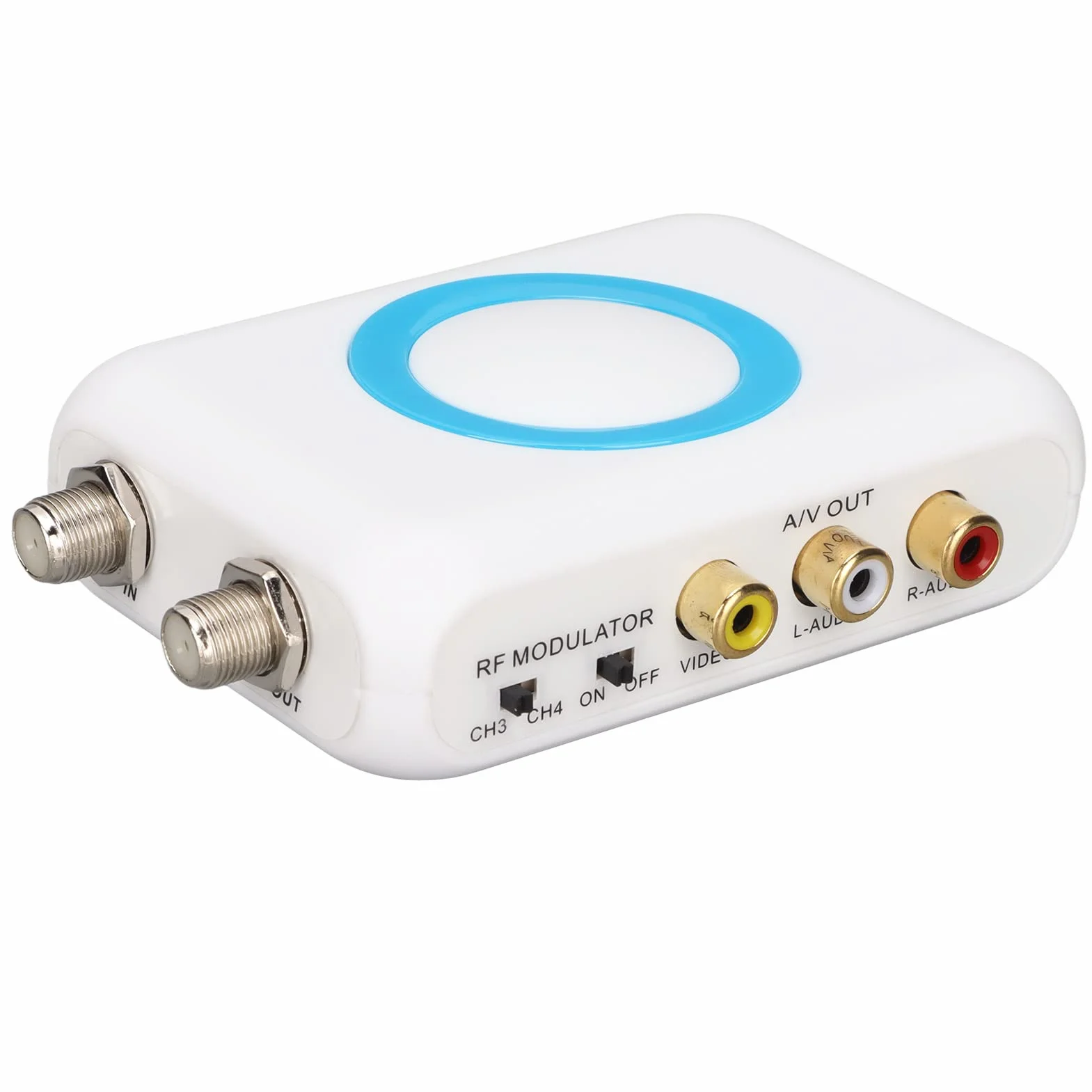 Ejoyous HD Multimedia Interface Modulator, Plug -and -Play HF Modulator Tragbar für den Ersatz für den Fernseher zu Hause