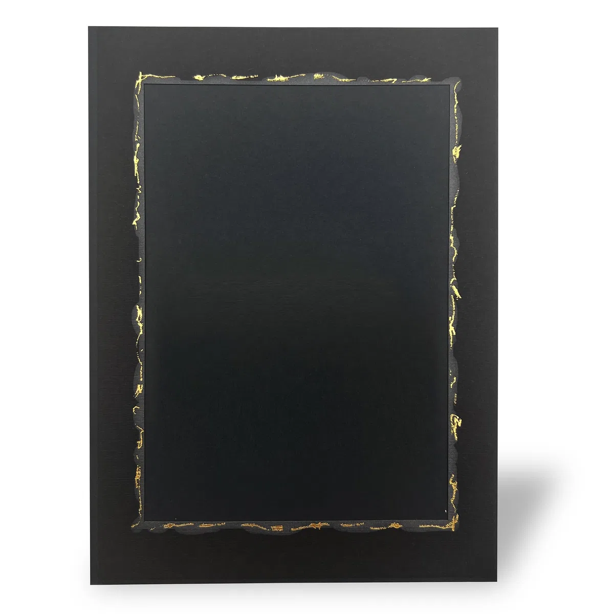 100 Stück Endlosleporello Leinen schwarz Silberdruck-Goldprägung für Bilder 13x18 cm nach Bedarf teilbar, für Jubiläum, Beerdigung, Trauerfeier, Geburtstag, Fotos, Lebenslauf