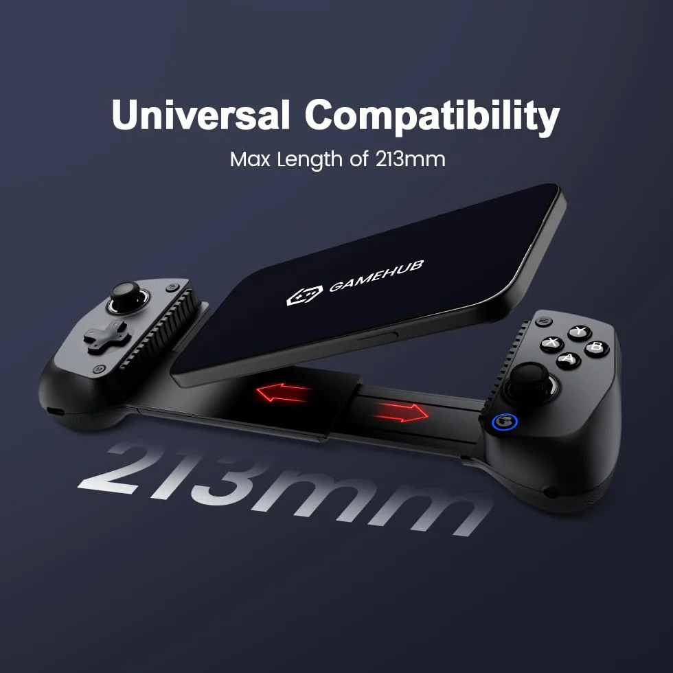 GameSir X5s Bluetooth Gaming Controller für Switch 2/Android/iOS/PC, phone Controller mit Hall Effekt Joystick, Dual HD Rumble Motoren, Turbo Funktion – Spielen Sie Call of Duty: Mobile, PUBG Mobile